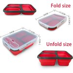 Lunch Box Manufacturer - Wholesale Spot Outdoor Folding Microwave Bento