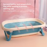 Baby Bath Tub Manufacturer - OEM Custom LD-WG0001S Plastic Folding Portable
