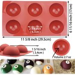 Cake Mould Manufacturer - OEM Custom Bpa Free Christmas Gift Semi Sphere