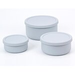 Lunch Box Set Manufacturer - OEM Custom Round 4 Pack Airtight Kids