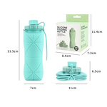 Collapsible Water Bottle Manufacturer - OEM Custom Outdoor Ironing Resistant
