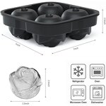 Ice Ball Maker Manufacturer - Wholesale Bpa Free Food Grade Silicone Rose