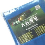 Professional Table Cloth Factory - Andy 988 9ft Blue/Grey