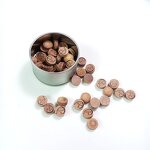 Billiards Cue Tips Manufacturer - 14mm Brown Radian 6L