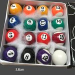 Kids Pool Balls Supplier - 25mm Resin Full Set