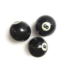 Billiard Ball Keychain Factory - 25mm Phenolic Resin