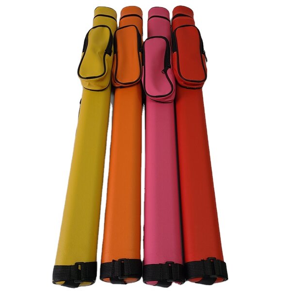 PU Leather Cue Bag Supplier - Popular Colorful 1/2 Case