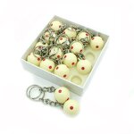 Pool Ball Keyring Supplier - Custom NO8/NO9/Whiteball