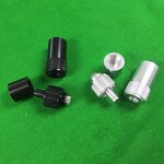 Chalk Holder Factory - Black Plastic Magnetic Clip