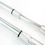 Cue Extensions Supplier - Silver Aluminum Uni-Loc/P3