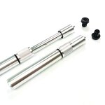 Cue Extensions Supplier - Silver Aluminum Uni-Loc/P3