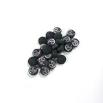 Pool Cue Tips Factory - NICEST 14mm Black 6 Layers