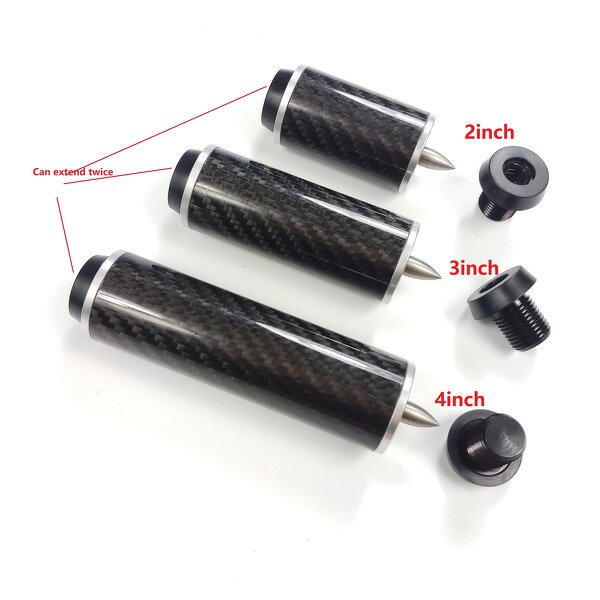 Cue Extension Supplier - Black Carbon Uni-Loc Extender