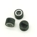 Clear Pool Cue Tips Supplier - 14mm Black with Cushion