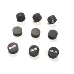Billiards Cue Tips Supplier - 13mm Black 8 Layers Custom