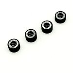 Clear Pool Cue Tips Supplier - 14mm Black with Cushion