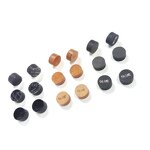 Imported Pigskin Tips Factory - 13mm Black/Brown 8L