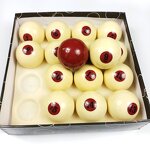 Russian Billiards Balls Factory - 68mm Resin Full Set