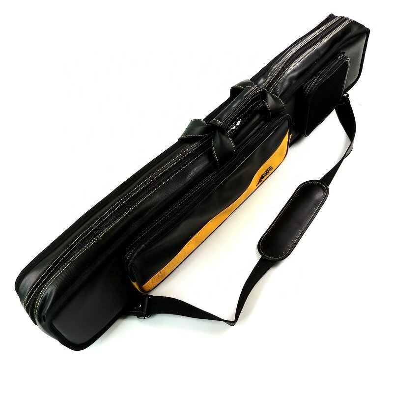 Billiard Cue Case Supplier - 4 Holes 2B2S Black/Coffee