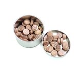 Billiards Cue Tips Manufacturer - 14mm Brown Radian 6L