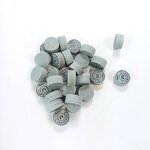 Pool Cue Tips Factory - Jassinry 14mm Grey 10 Layers