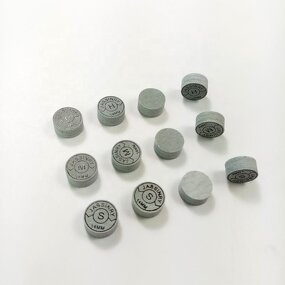 Pool Cue Tips Factory - Jassinry 14mm Grey 10 Layers