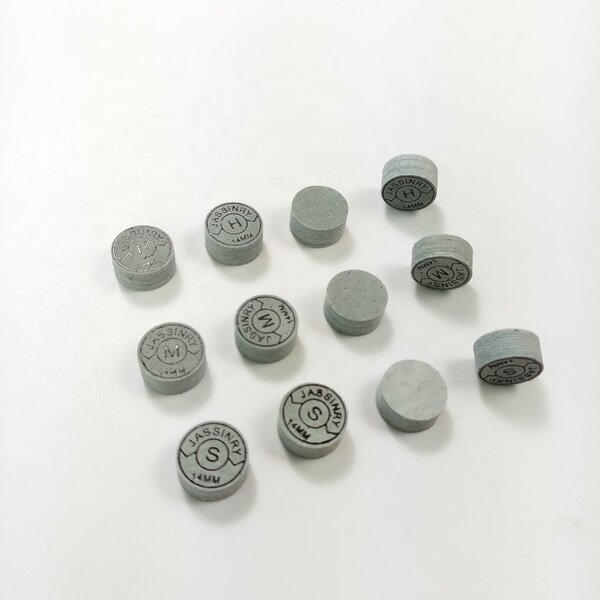 Pool Cue Tips Factory - Jassinry 14mm Grey 10 Layers