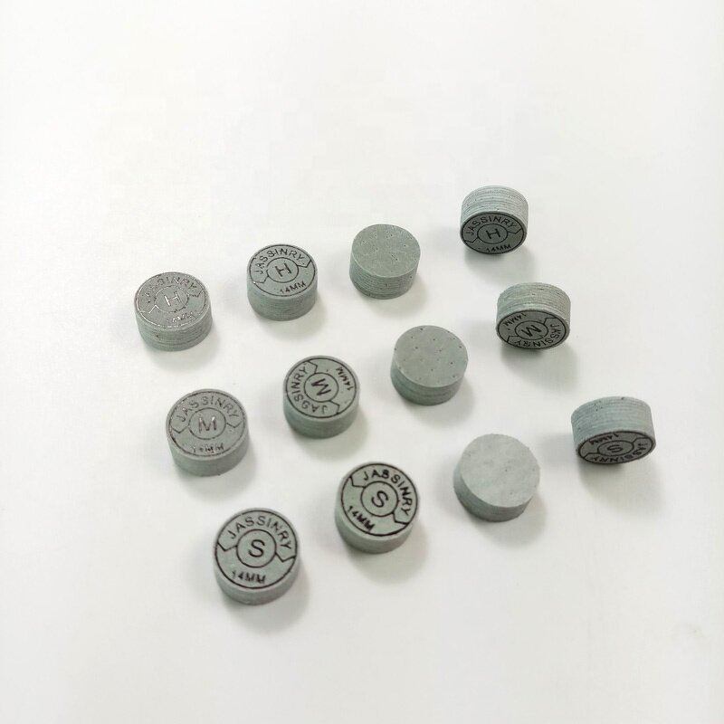 Pool Cue Tips Factory - Jassinry 14mm Grey 10 Layers