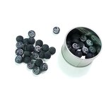 Pool Cue Tips Factory - NICEST 14mm Black 6 Layers