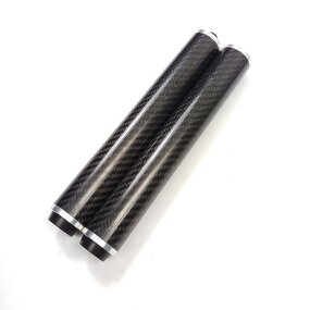 Billiards Cue Extension Factory - 8.5inch Black Carbon