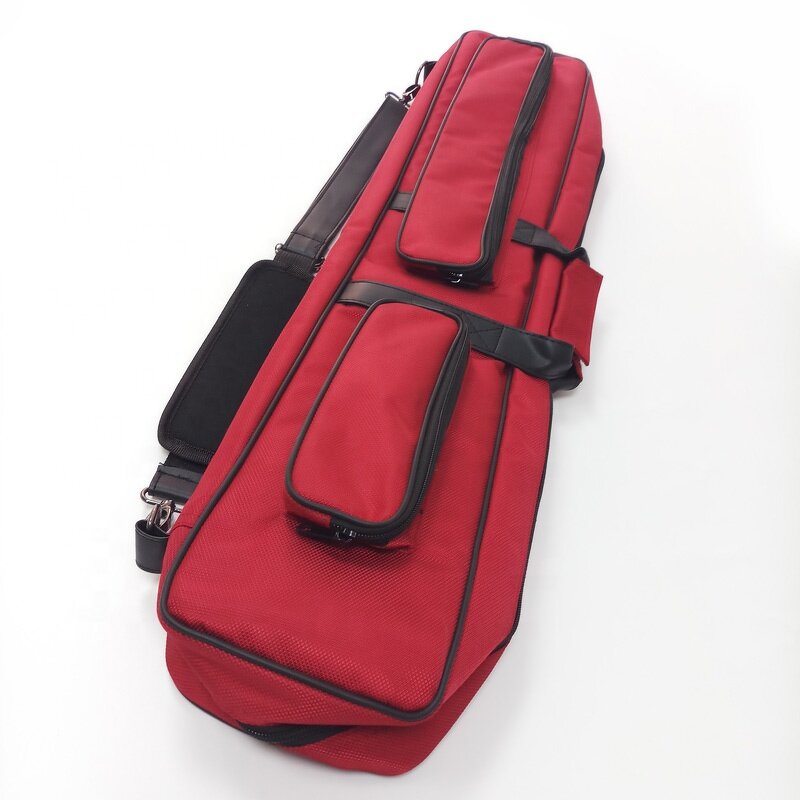 Leather Cue Case Manufacturer - 6 Holes Brown 1/2 Split