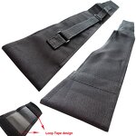 Snooker Cue Bag Supplier - 3/4 Black Leather 130cm