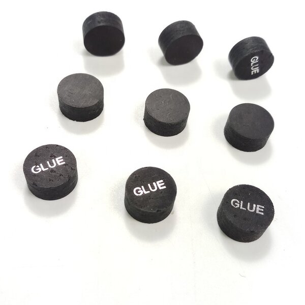Billiards Cue Tips Supplier - 13mm Black 8 Layers Custom