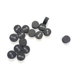 Billiards Cue Tips Supplier - 13mm Black 8 Layers Custom