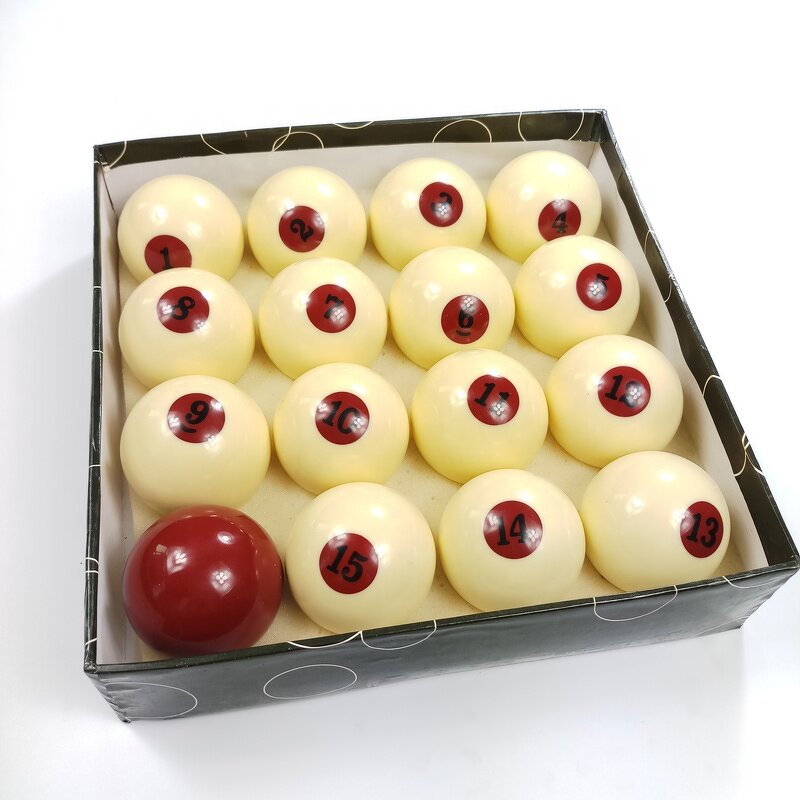 Russian Billiards Balls Factory - 68mm Resin Full Set
