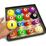 Billiard Balls Factory - 57.25mm Resin Nine-Ball Set