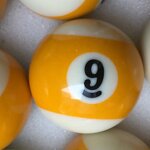 Billiard Ball Keychain Factory - 25mm Phenolic Resin