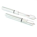 Cue Extensions Supplier - Silver Aluminum Uni-Loc/P3
