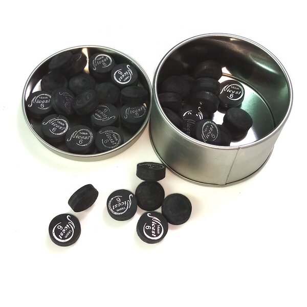 Pool Cue Tips Factory - NICEST 14mm Black 6 Layers