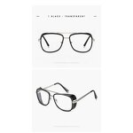 Sunglasses Manufacturer - OEM Custom Mirror Women Custom Logo Punk Glasses