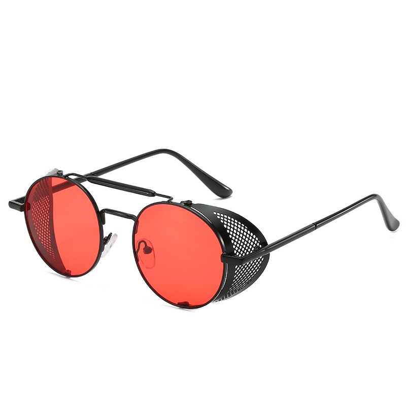 Steampunk Sunglasses Manufacturer - OEM Custom with Metal Cover Wind Proof