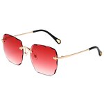 Sunglasses Manufacturer - OEM Custom Fancy Fashion Gradient Metal Big
