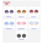 Sunglasses Manufacturer - OEM Custom Flower Saw Shape Gradient Metal