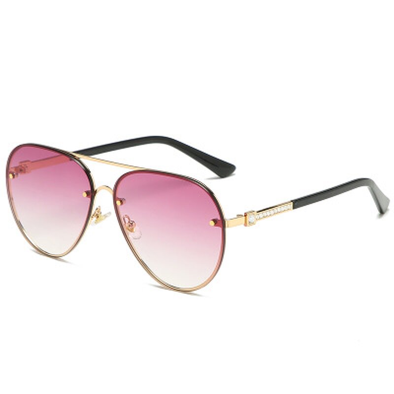 Sunglasses Manufacturer - OEM Custom High End Big Rhinestone Frame Outdoor