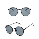 Sunglasses Manufacturer - OEM Custom Round Metal Thick-edged Colorful Ocean