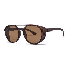 Sunglasses Manufacturer - OEM Custom Vintage Round Plastic Frame Windshield