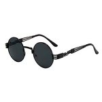 Steampunk Sunglasses Manufacturer - OEM Custom Round Vintage Punk Style Metal