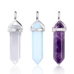 Agate Pendant Manufacturer - OEM Custom Natural Quartz Hexagonal Column