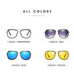 Sunglasses Manufacturer - OEM Custom Mirror Women Custom Logo Punk Glasses