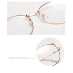 Eyeglass Frames Manufacturer - OEM Custom Retro Oval Clear Cheap for Optical